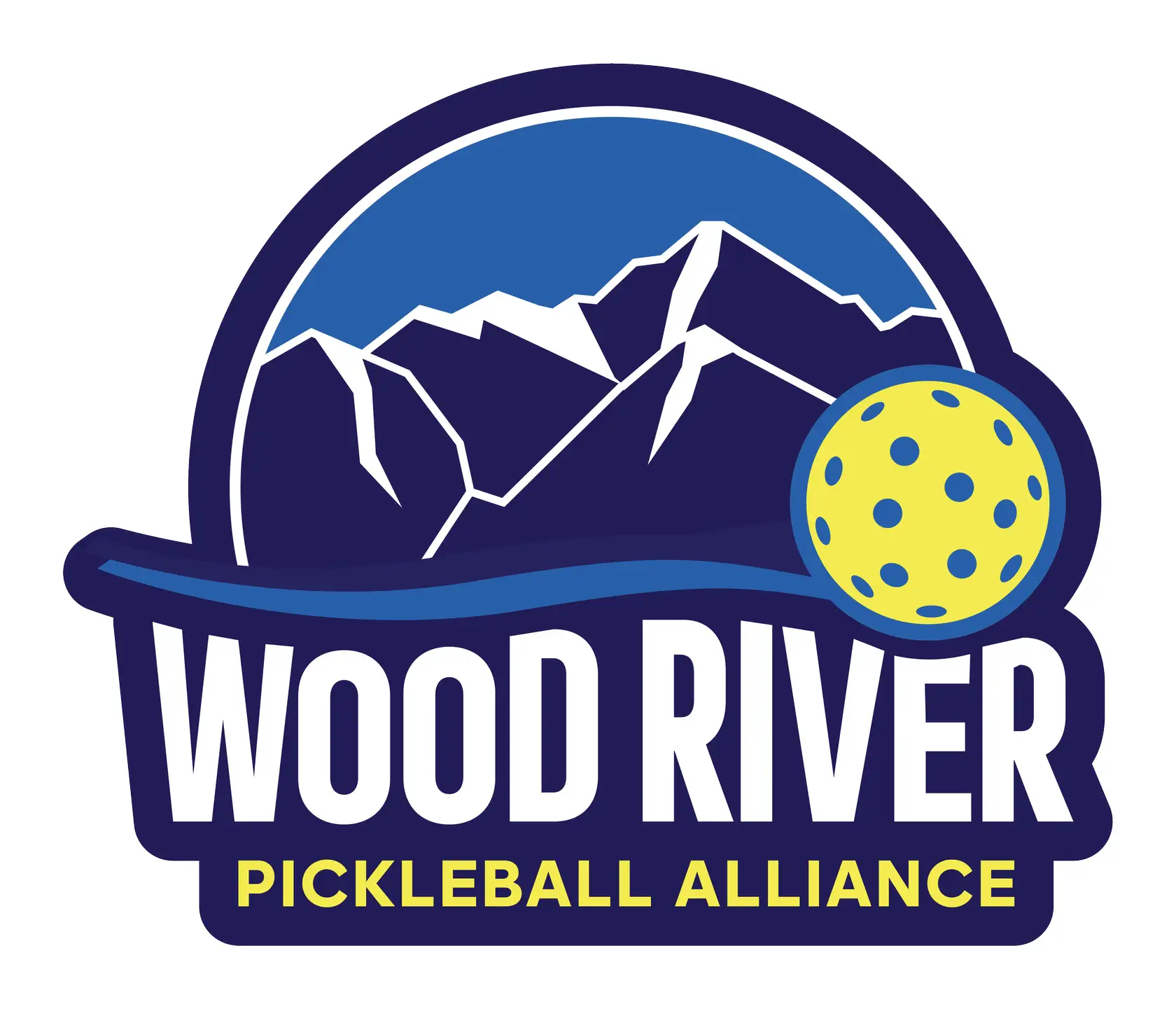 Wood River Pickleball Alliance Logo